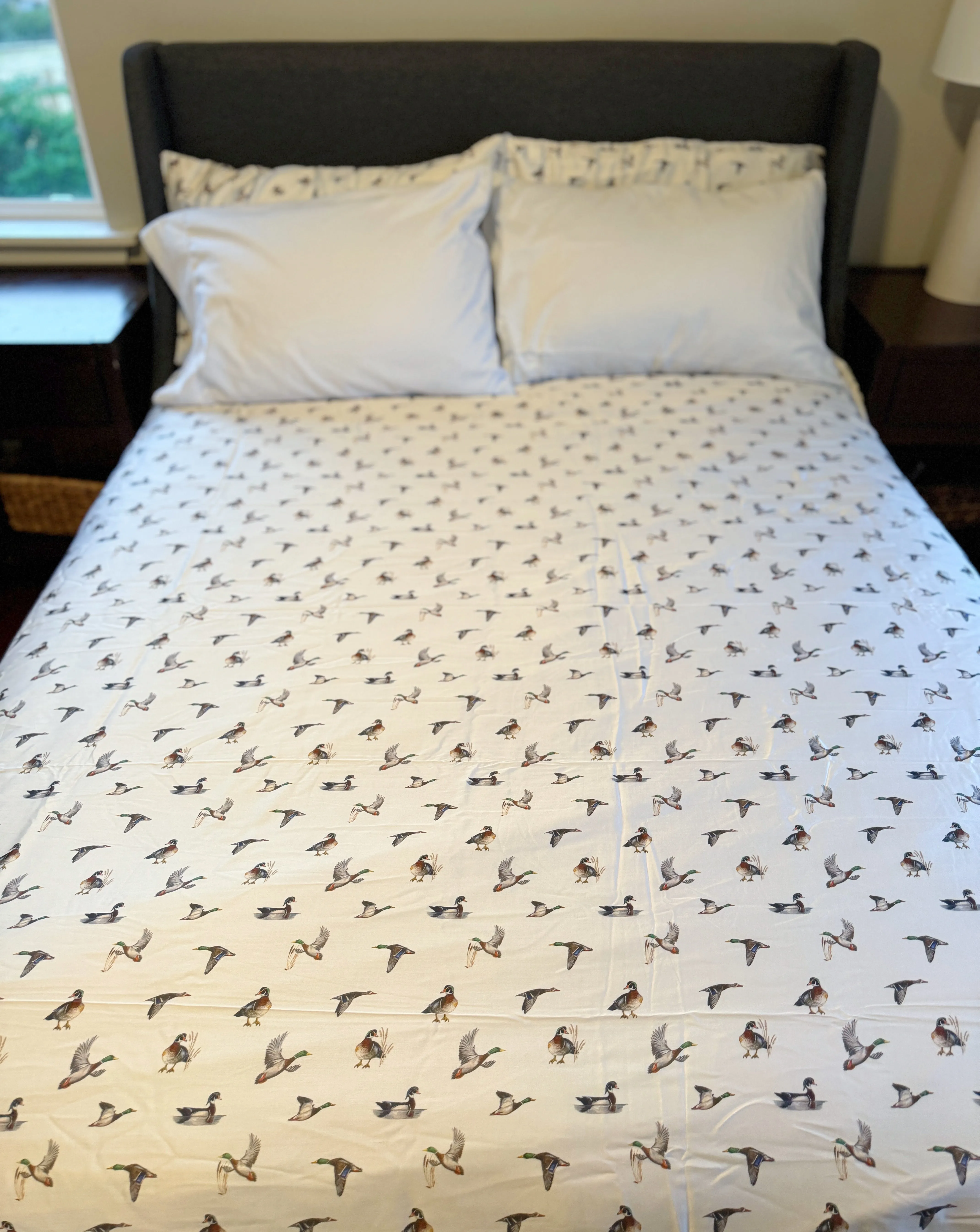 Diving Ducks Bed Sheets – Bedding