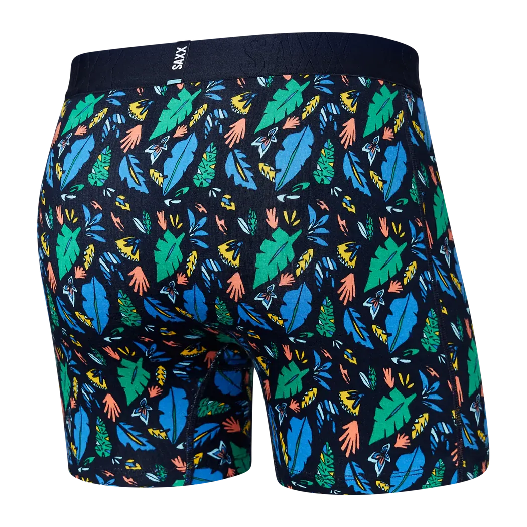 Droptemp™ Cooling Boxer Brief -  Pop Flora Blue