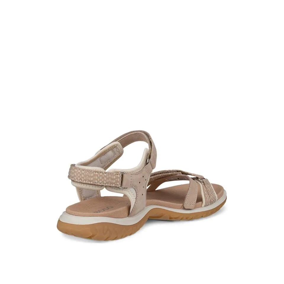 Ecco Women's Yucatan Offroad Roam Lea Tex Sandal - Nude/Limestone