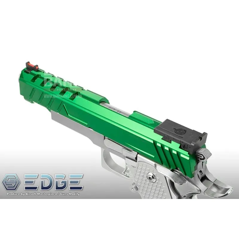 EDGE Custom 'DIVA' Aluminum Standard Slide for Tokyo Marui Hi Capa / 1911 GBB Pistol - Orange