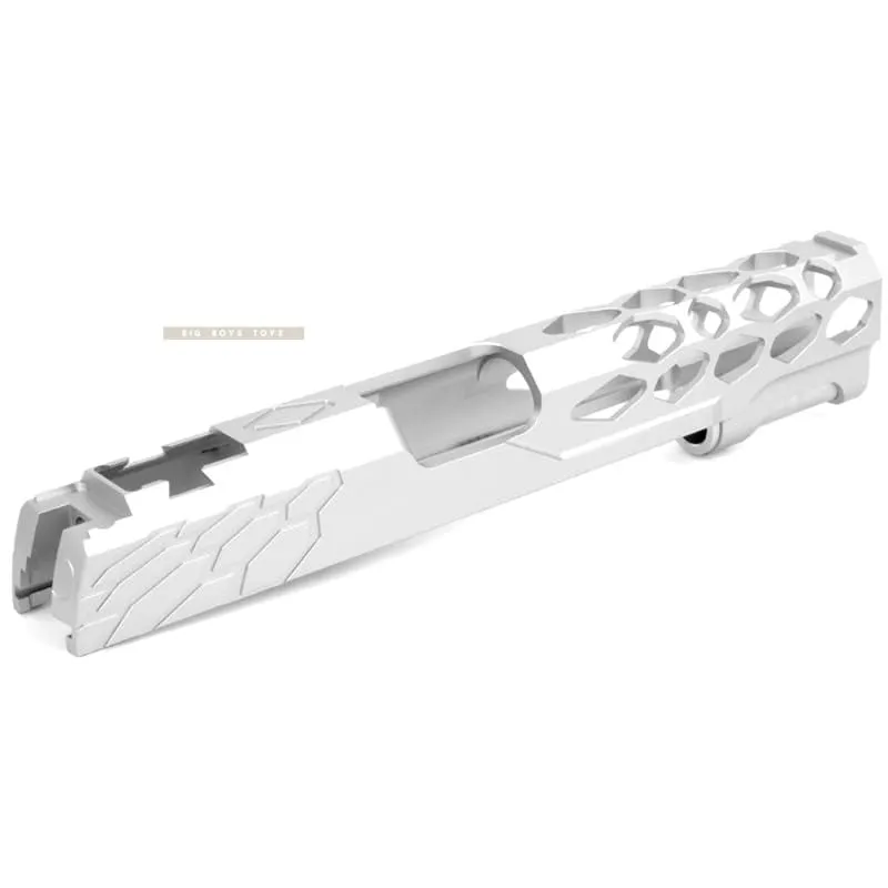 EDGE Custom 'SHIELD' Standard Slide for Tokyo Marui Hi-Capa / 1911 GBB - Silver