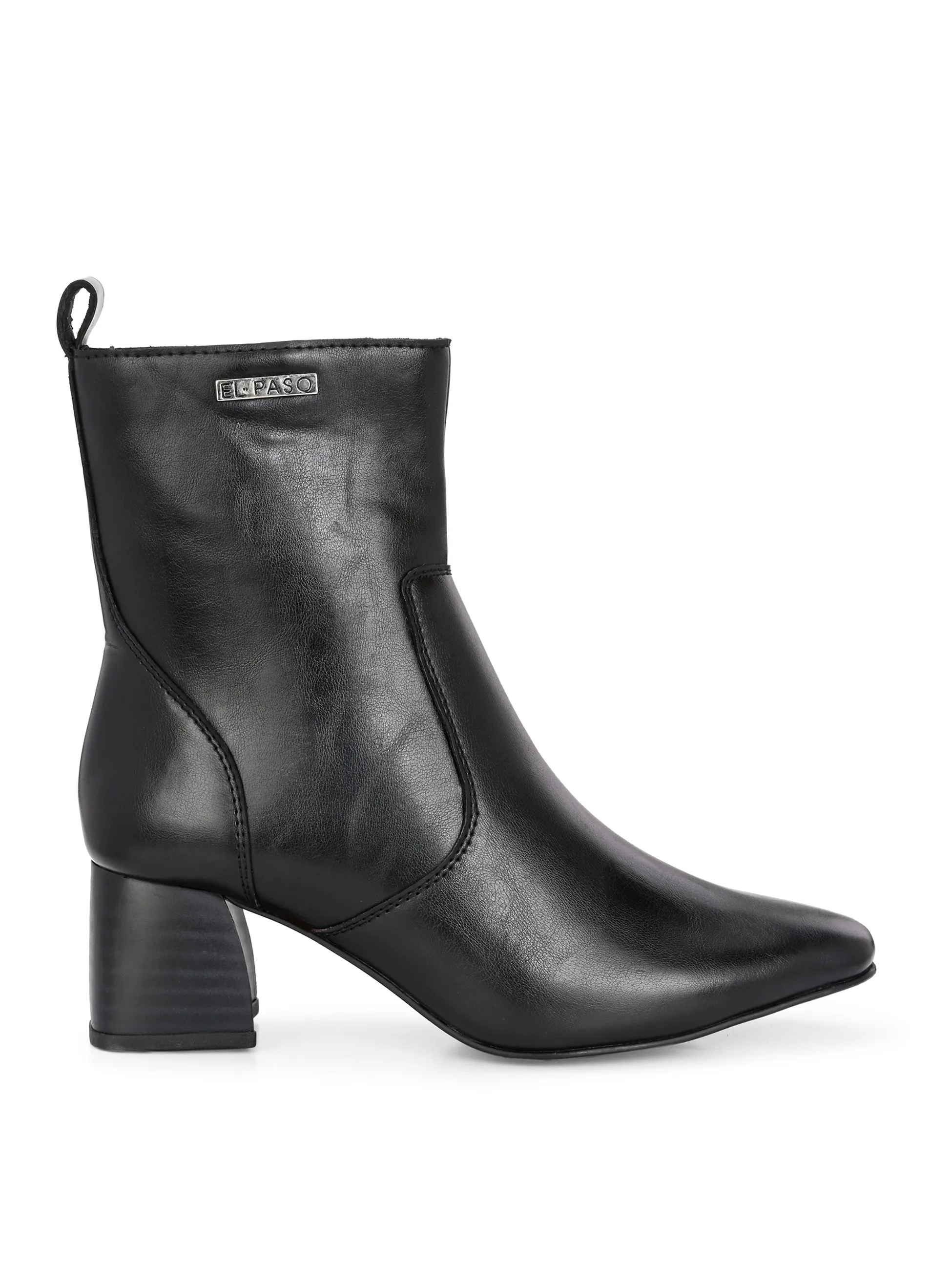 El Paso Women Faux Leather Casual Chelsea Boots