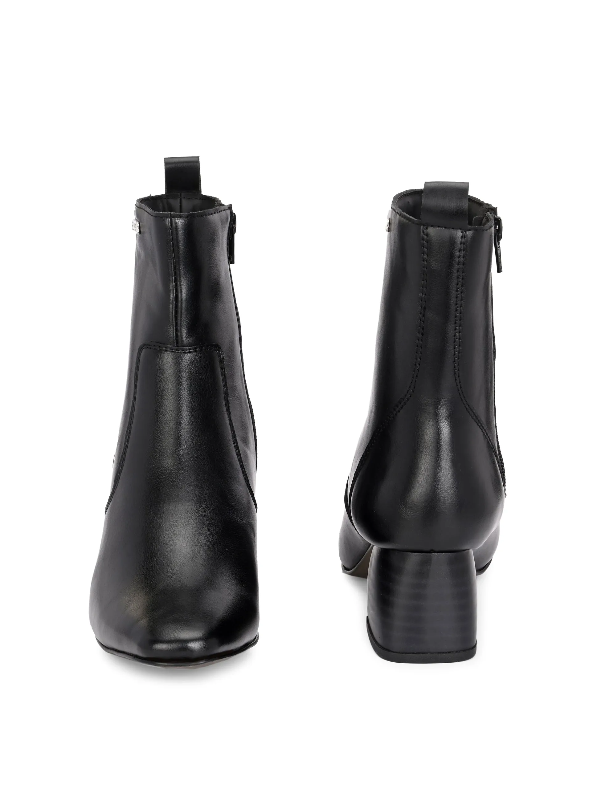 El Paso Women Faux Leather Casual Chelsea Boots
