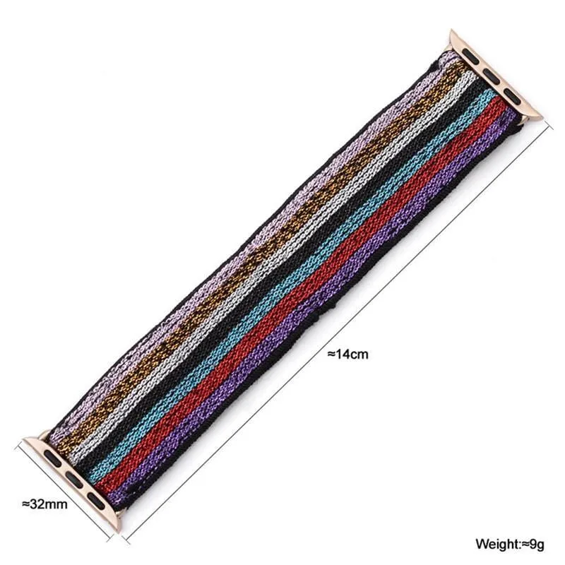 Elasticated Nylon Watch Band
