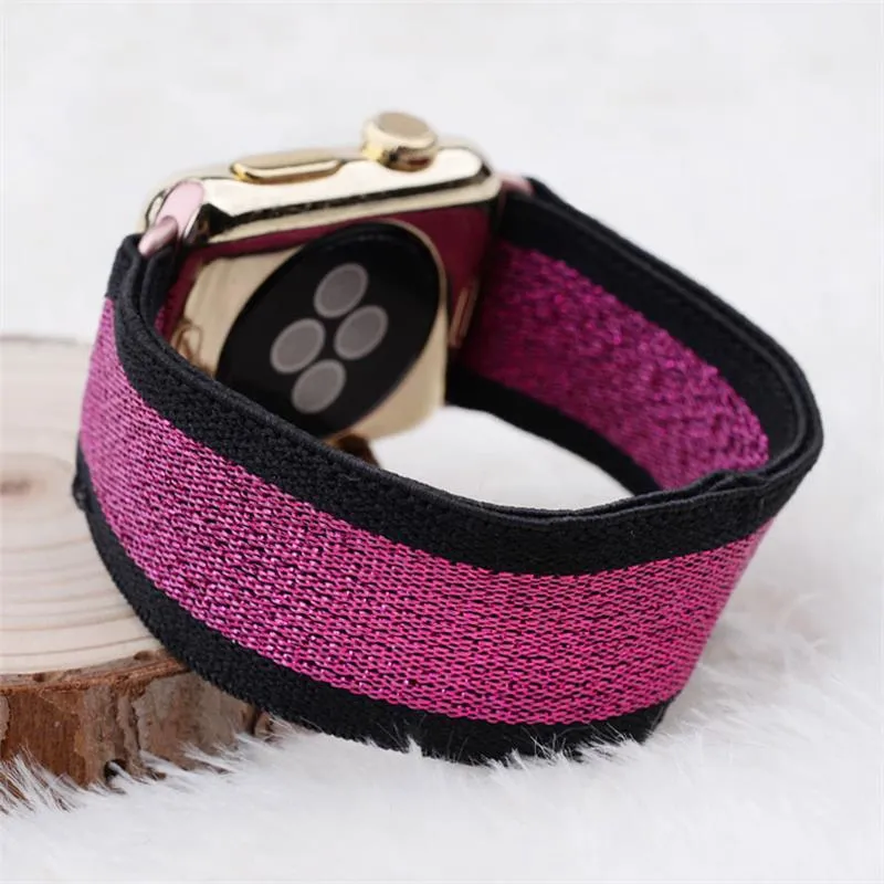 Elasticated Nylon Watch Band
