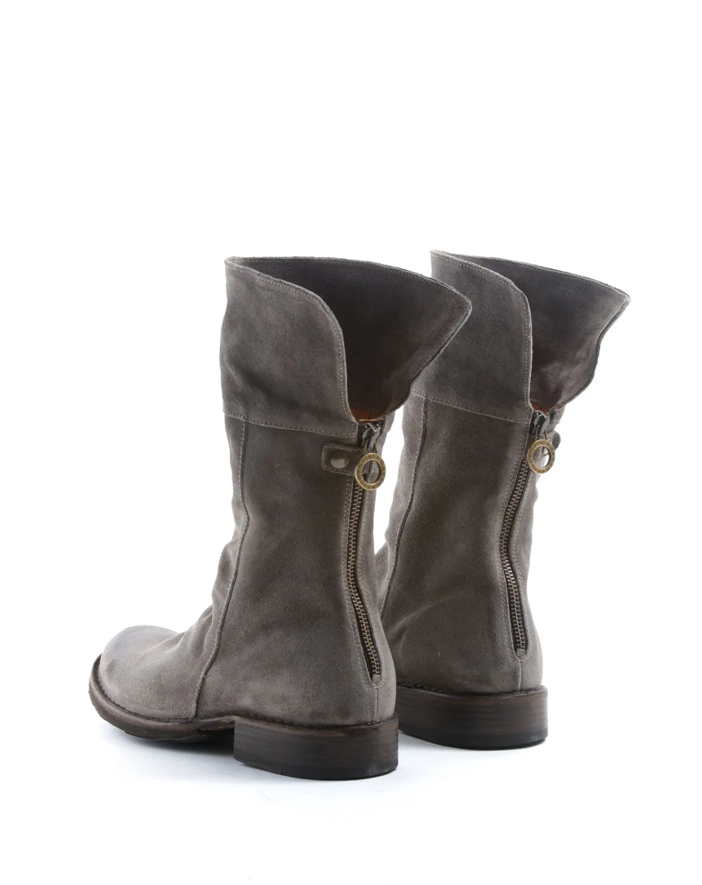 ELLA Taupe Suede Boots