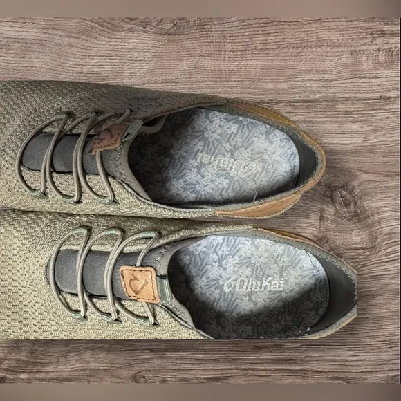 EUC OLUKAI Alapa Li Men's Athletic Sneakers, Breathable Mesh &amp; Moisture-Wicking