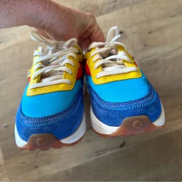 FILA Renno Sneaker // Atomic Blue Fiery Red