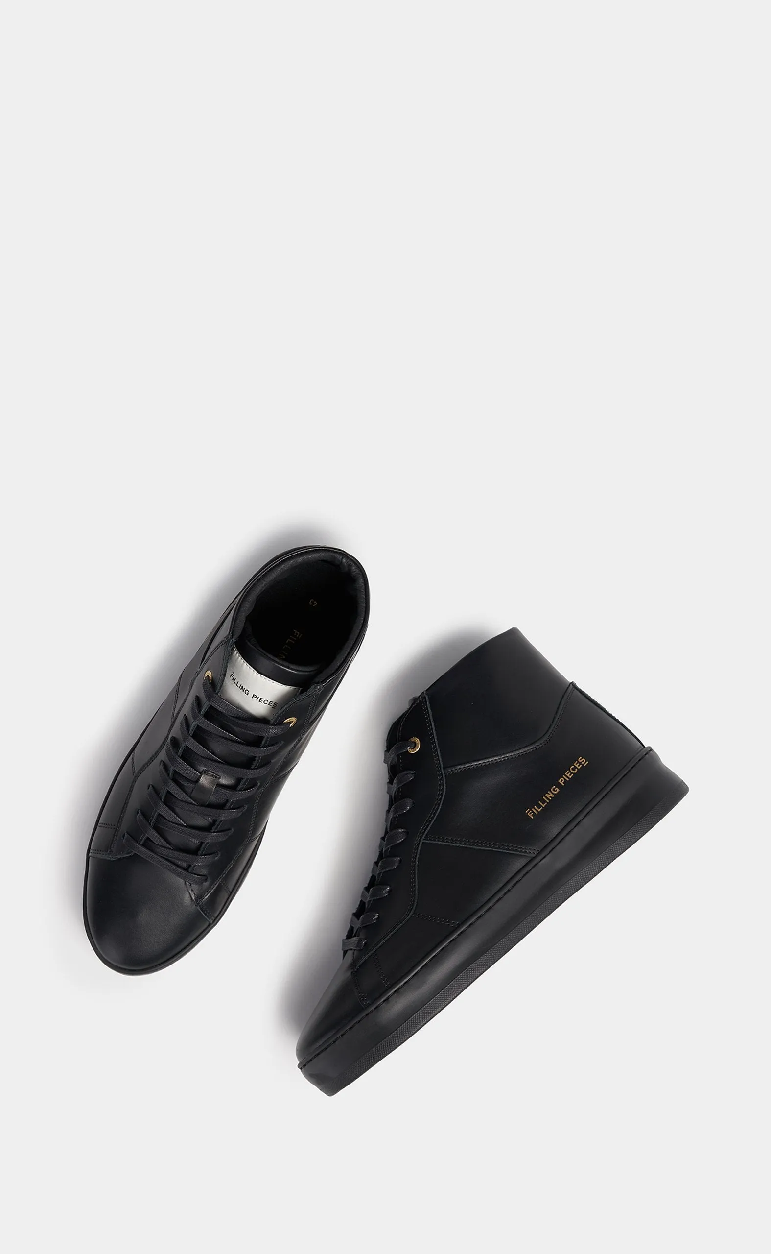 Filling Pieces Mid Plain Court Black