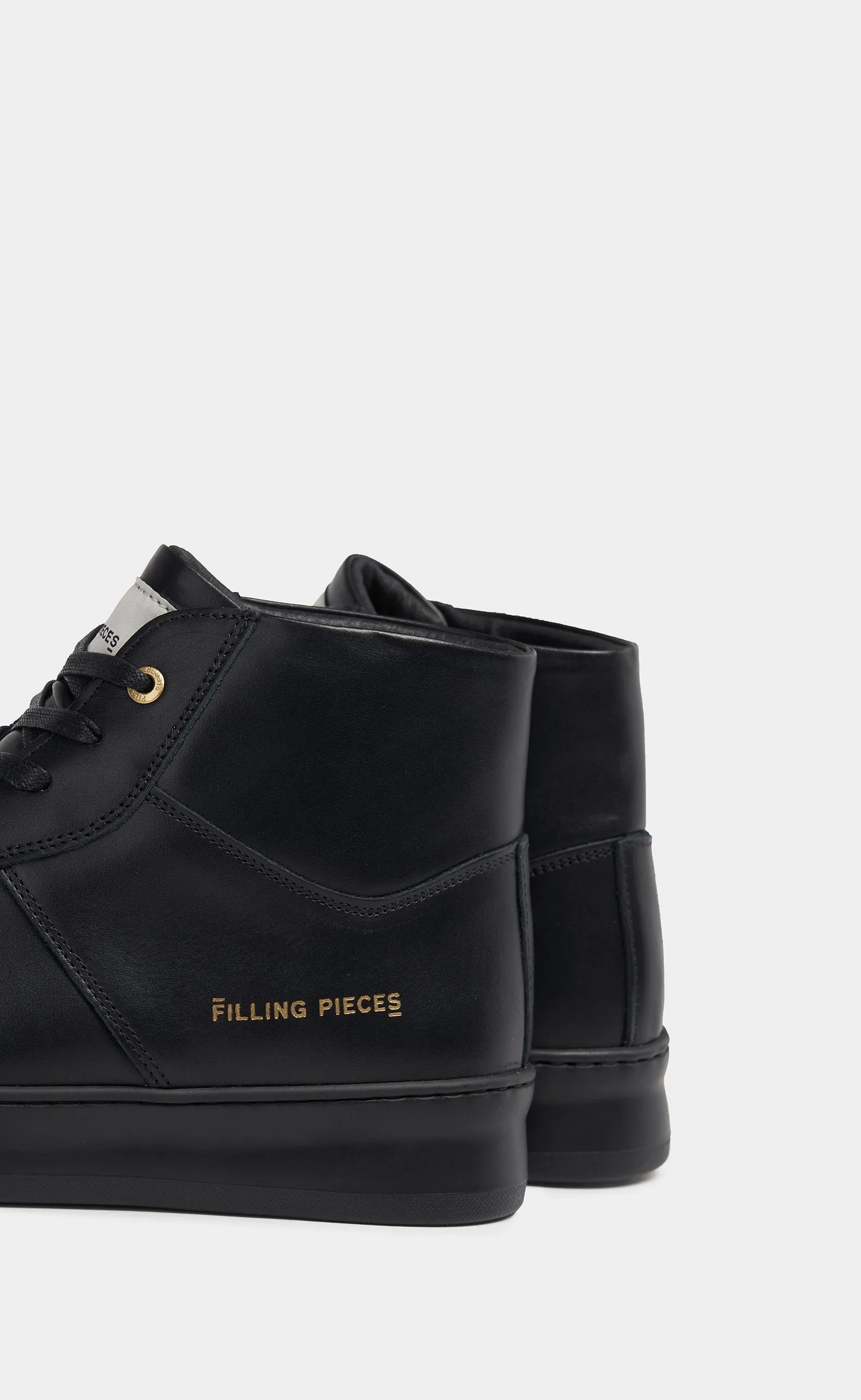 Filling Pieces Mid Plain Court Black
