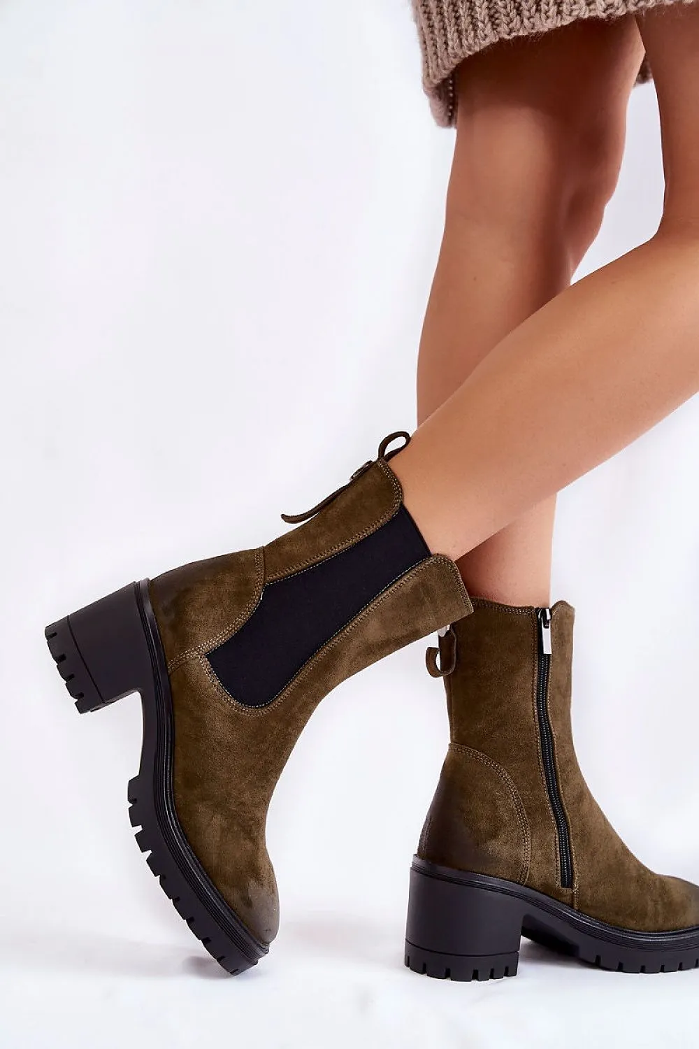 Heel boots