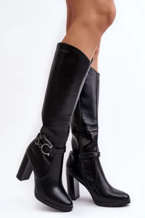 Heel boots
