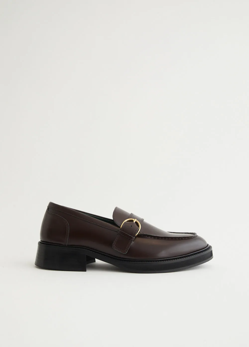 Heeled Townee Monk Loafers