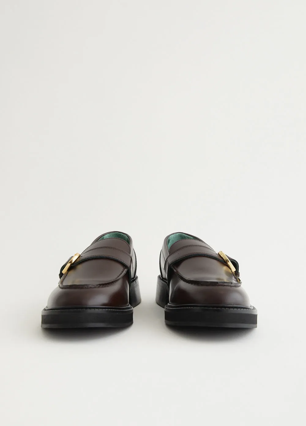 Heeled Townee Monk Loafers