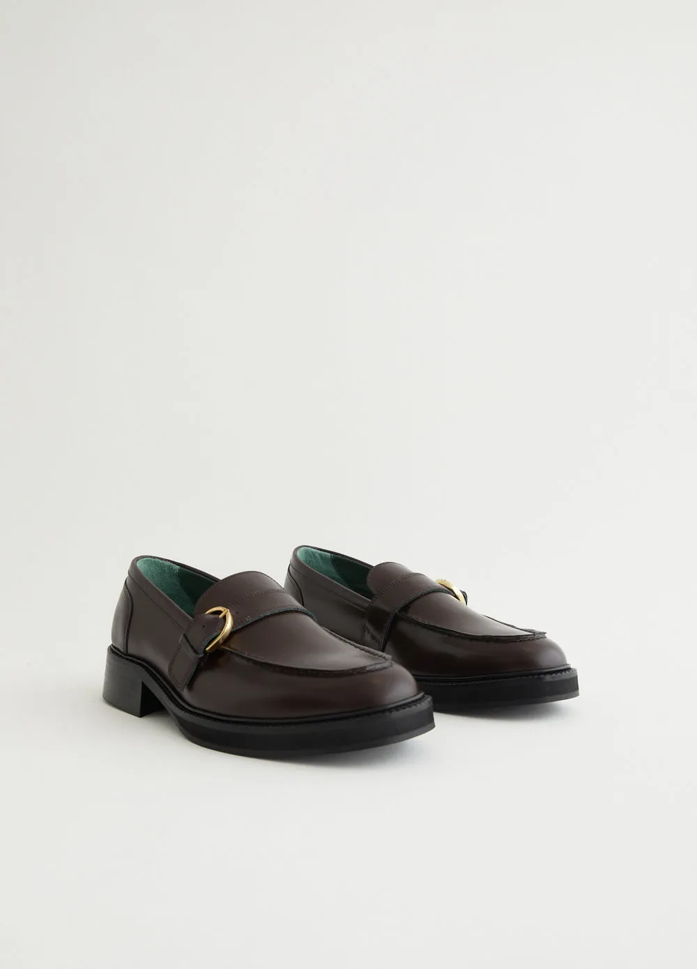 Heeled Townee Monk Loafers