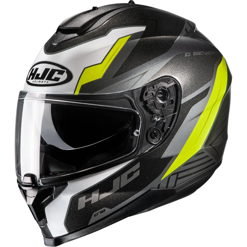 HJC C70 Motorcycle Full-Face Helmet - Silon Graphic