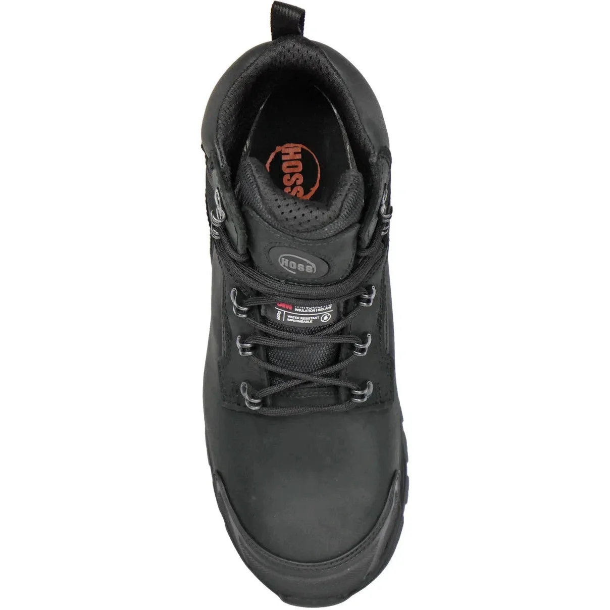 Hoss Men's Chiller Composite Toe Waterproof 600G Insulated Boot - Black 60100