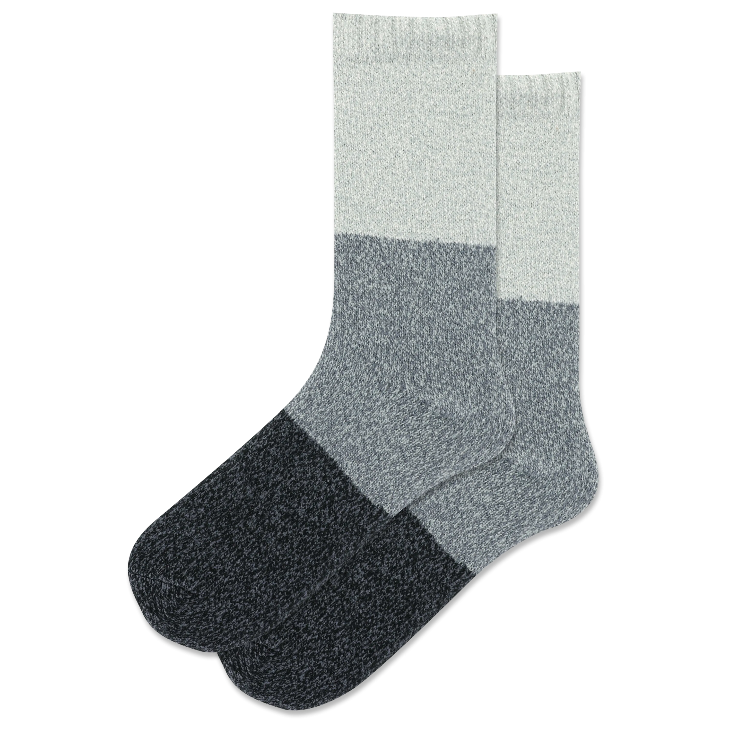 HOTSOX Women's Color Block Boot Crew Sock