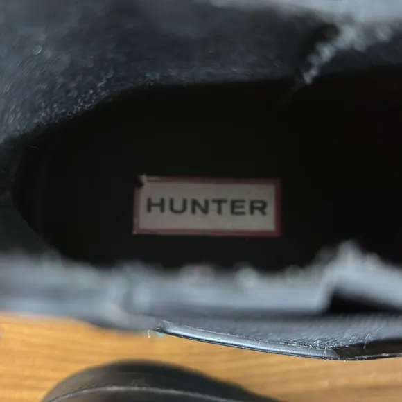 Hunter Original Chelsea Insulated Short Rain Boot Black