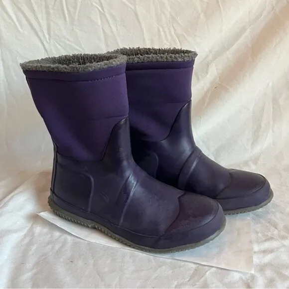 Hunter Original Insulated Slipper Boot Rain Boot Youth Girls Size 5​
