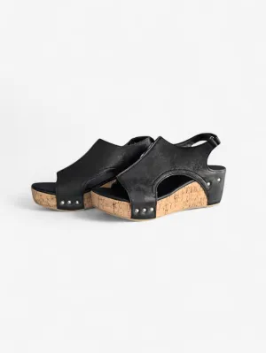 Jada | Women's Platform Wedge Sandals Slip On Summer Shoes
