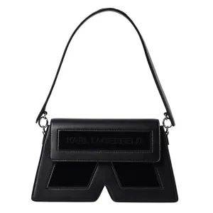 KARL LAGERFELD K/IKON BLACK LARGE BAG