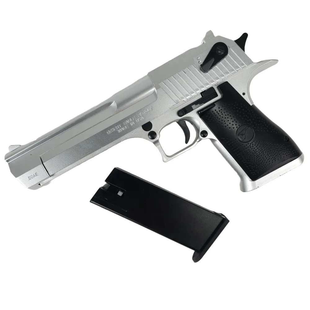KELe Desert Eagle 50cal Manual Springer Gel Blaster - Silver