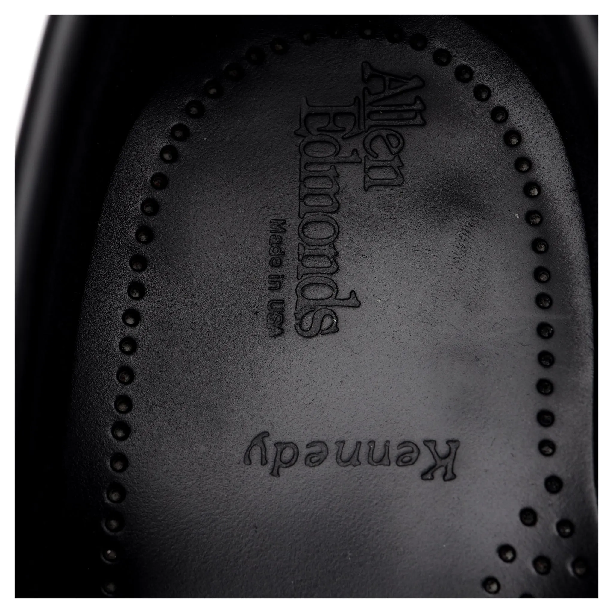 'Kennedy' Black Leather Loafers UK 8.5 US 9.5 E