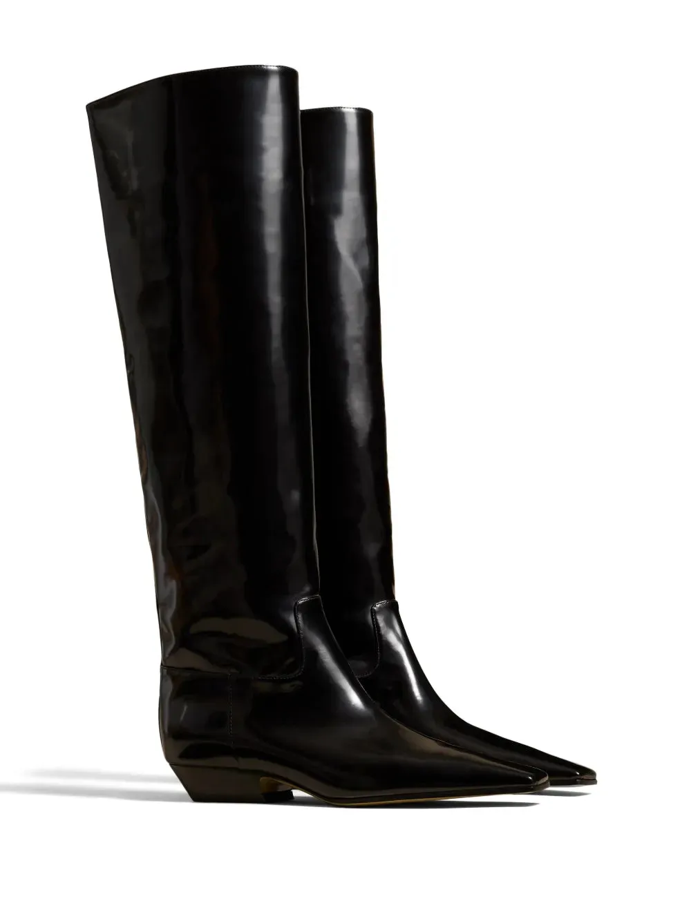 KHAITE The Marfa knee-high leather boots