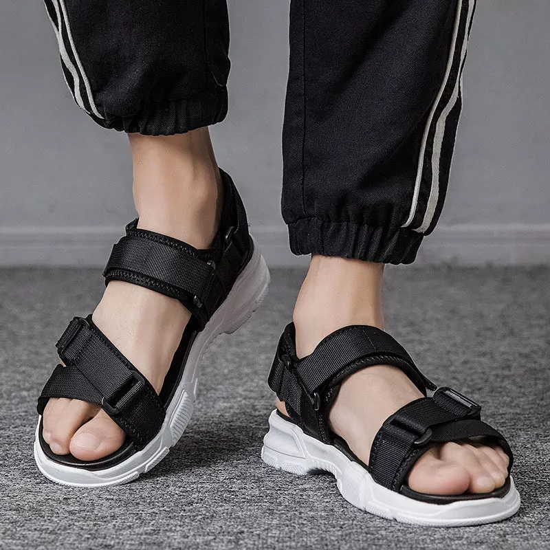 Korean Style Personalized Breathable Fabric Sandals