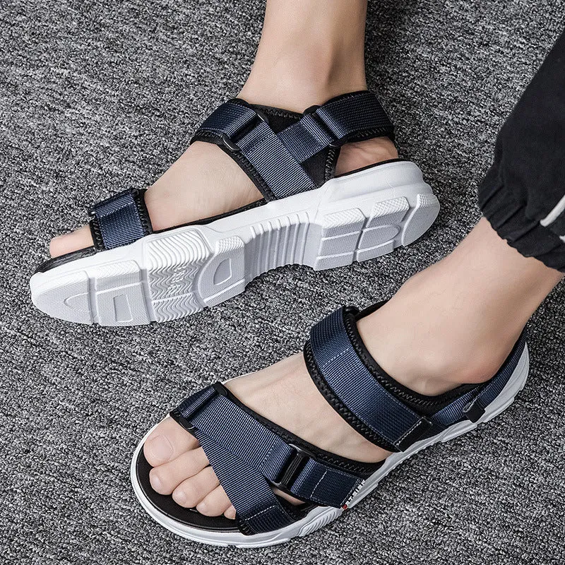 Korean Style Personalized Breathable Fabric Sandals