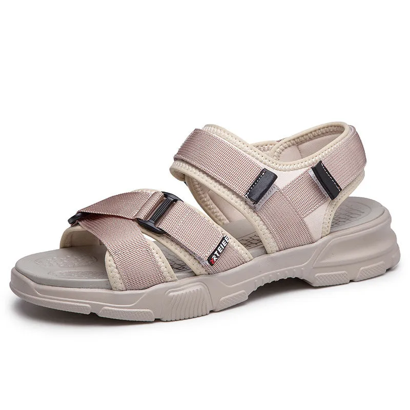 Korean Style Personalized Breathable Fabric Sandals