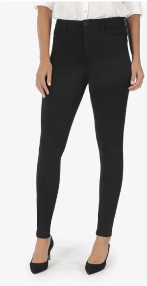 KUT High Rise Black Toothpick Skinny