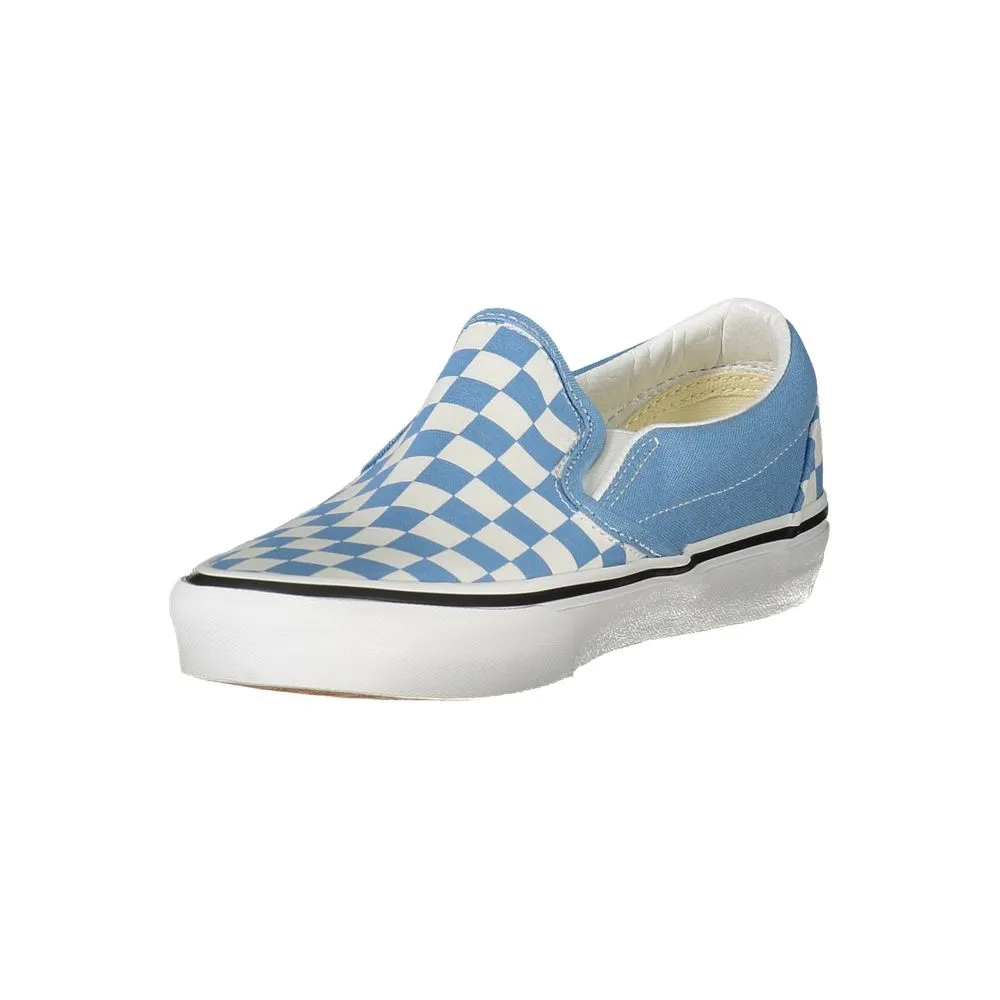 Light Blue Polyester Women Sneaker