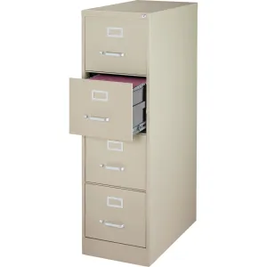 Lorell Fortress Series 28.5'' Letter-size Vertical Files