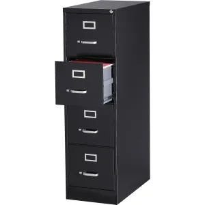 Lorell Fortress Series 28.5'' Letter-size Vertical Files