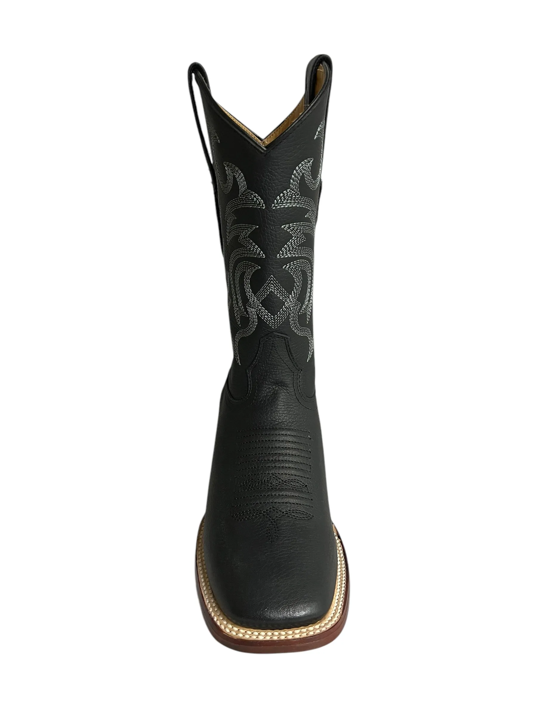 Los Altos Wide Square Toe Grisly black - 8222705