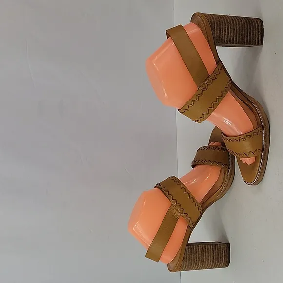 Madewell The Angie Tan Leather Women's Sandals
