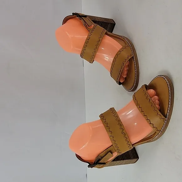 Madewell The Angie Tan Leather Women's Sandals