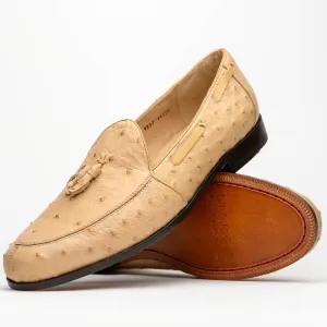 Marco Di Milano Aubiere in Orix Ostrich Tassel Loafers