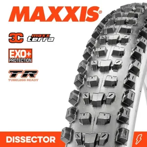Maxxis Tyre Dissector 27.5 X 2.40 WT 3C Terra EXO  TR Fold 60TPI E-25