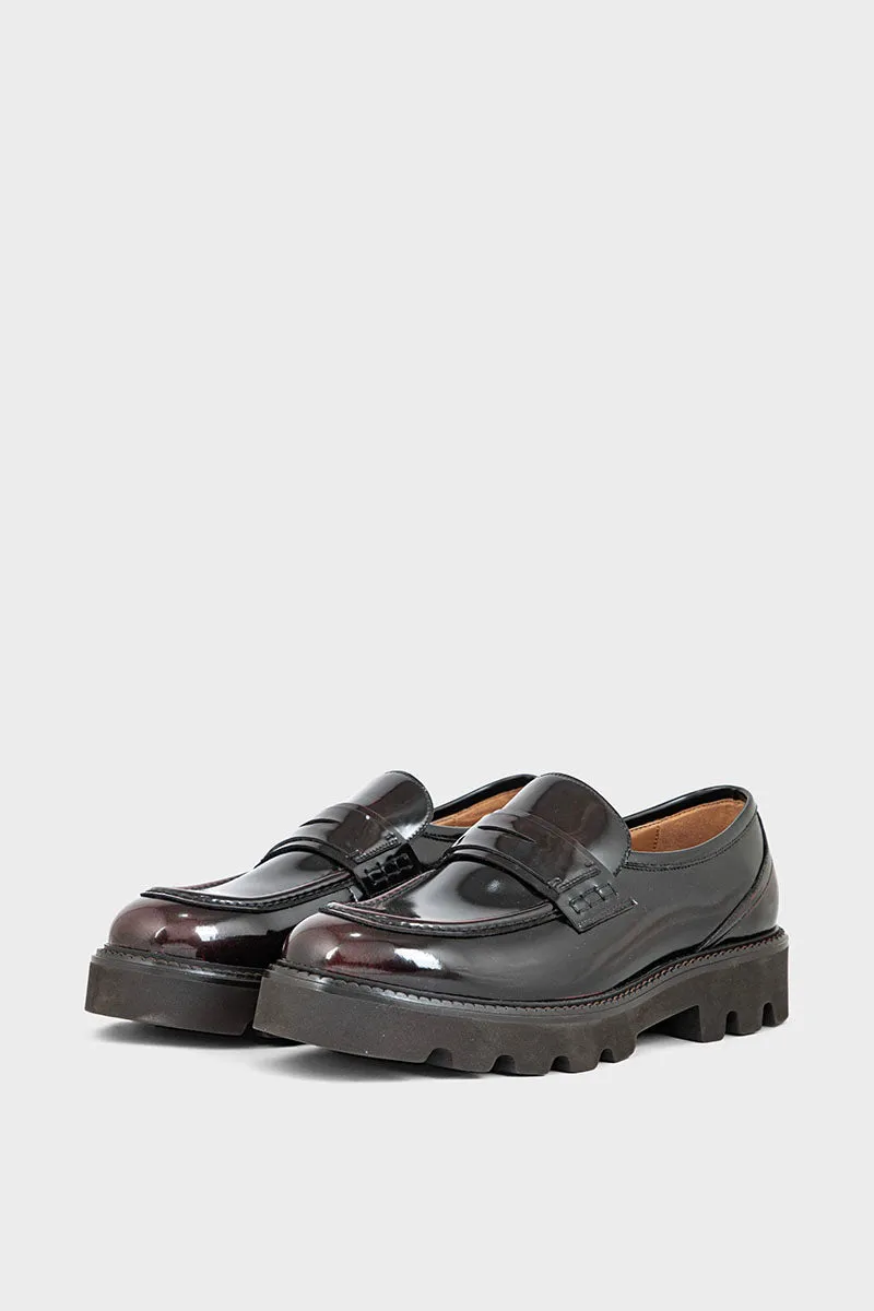 Men Formal Loafers MF7016-Maroon