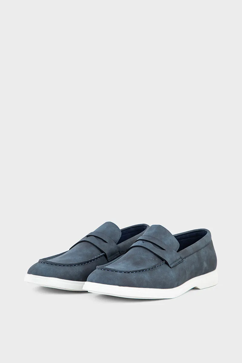 Men Formal Loafers MF7022-Navy