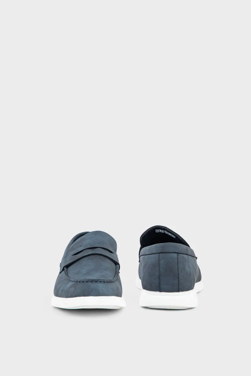 Men Formal Loafers MF7022-Navy