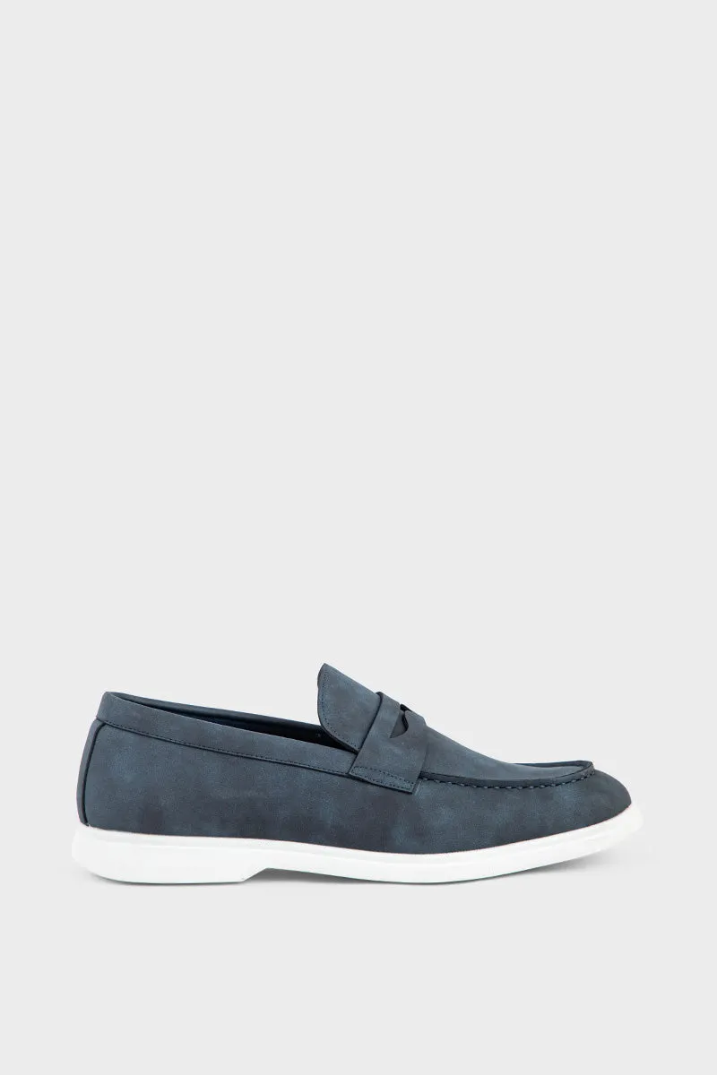 Men Formal Loafers MF7022-Navy