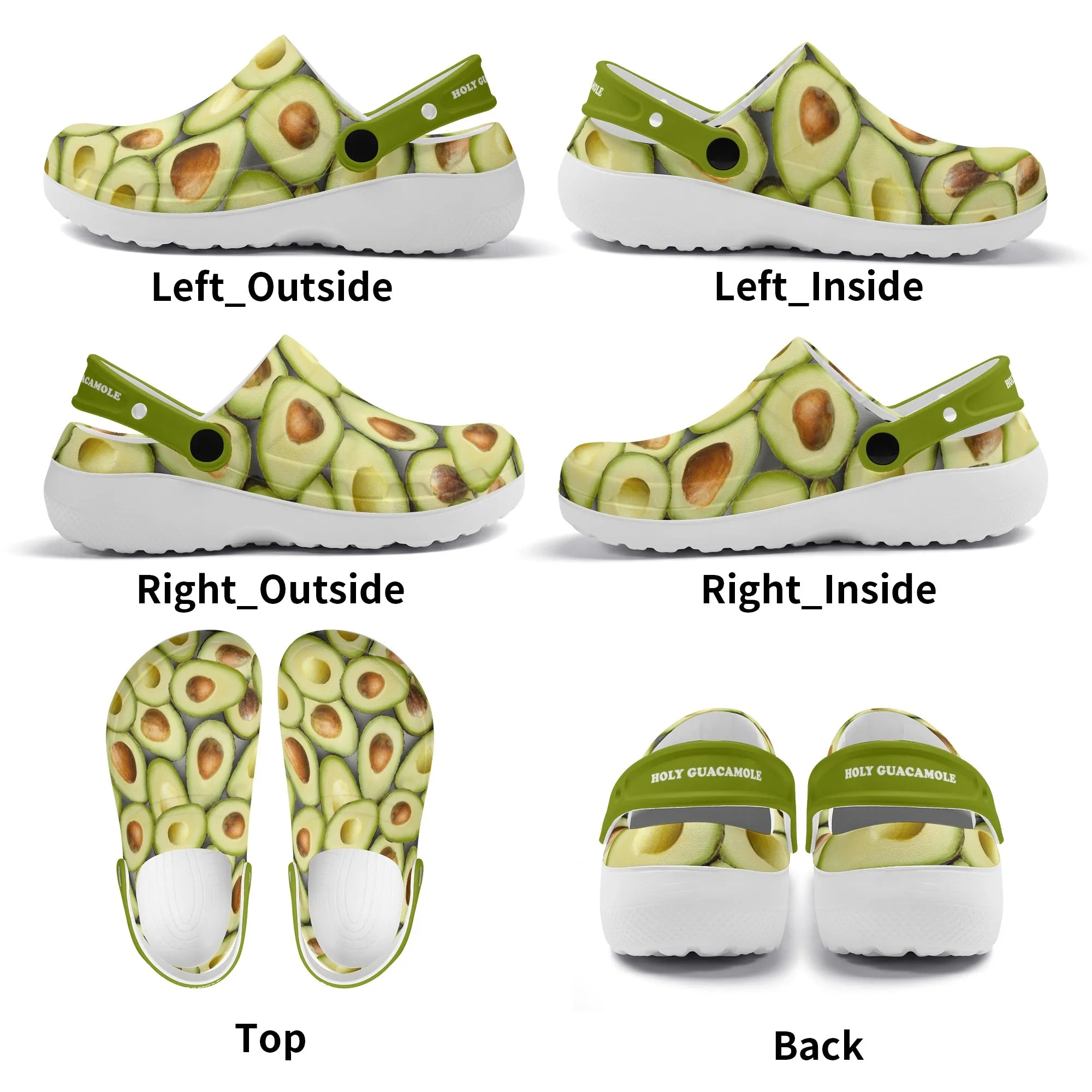 Men's All Season Clogs: Avocado