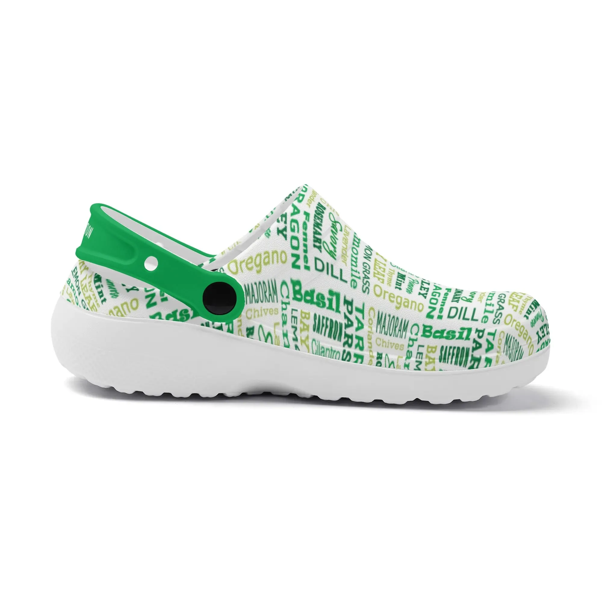 Men's All Season Clogs: Herbs