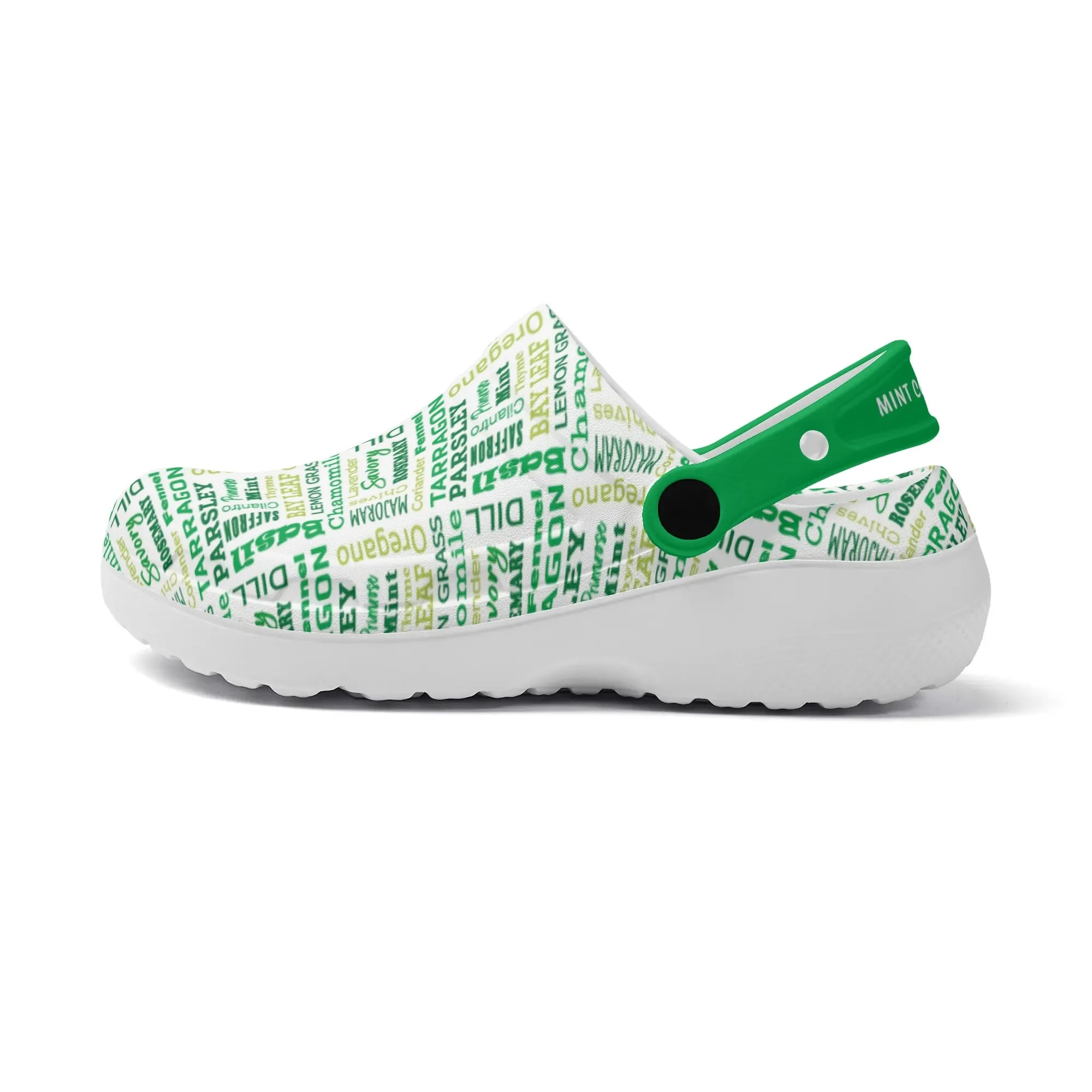 Men's All Season Clogs: Herbs