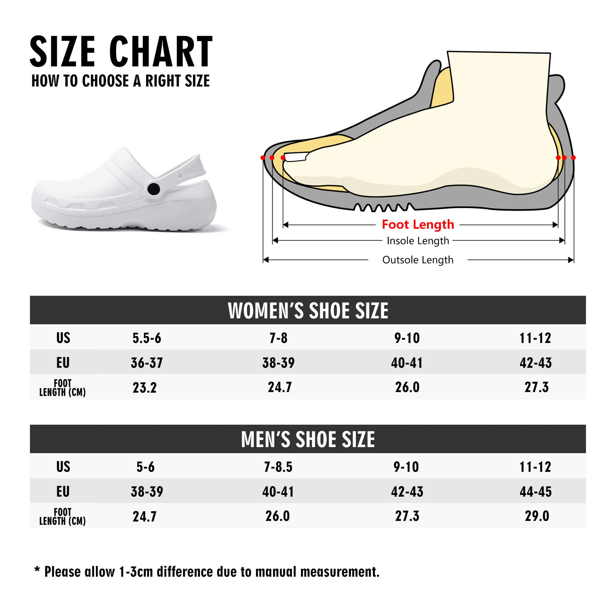 Men's Season Clogs: Bananas