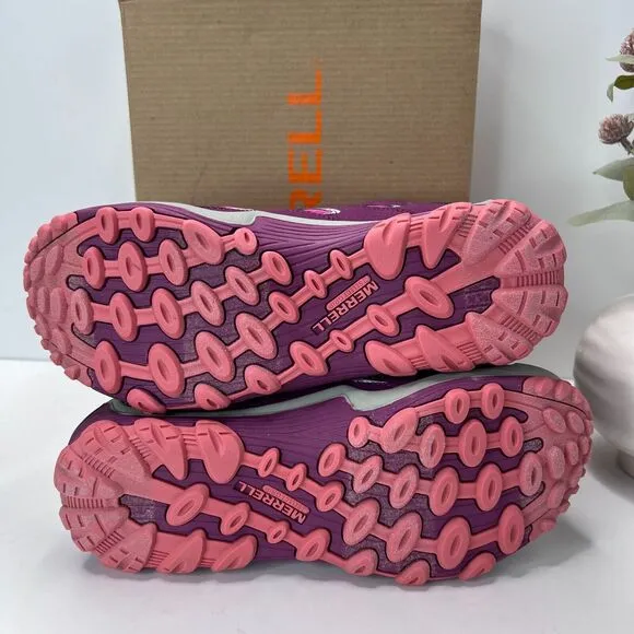 Merrell M-Chameleon 7 Waterproof Access Mid A/C Sneaker Berry MK162178 Girls 7M